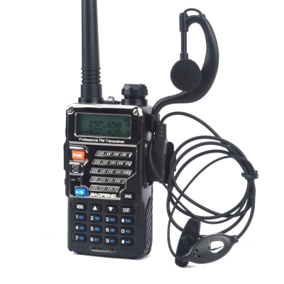 Двухдиапазонная рация BAOFENG UV-5RE VHF/UHF с наушником