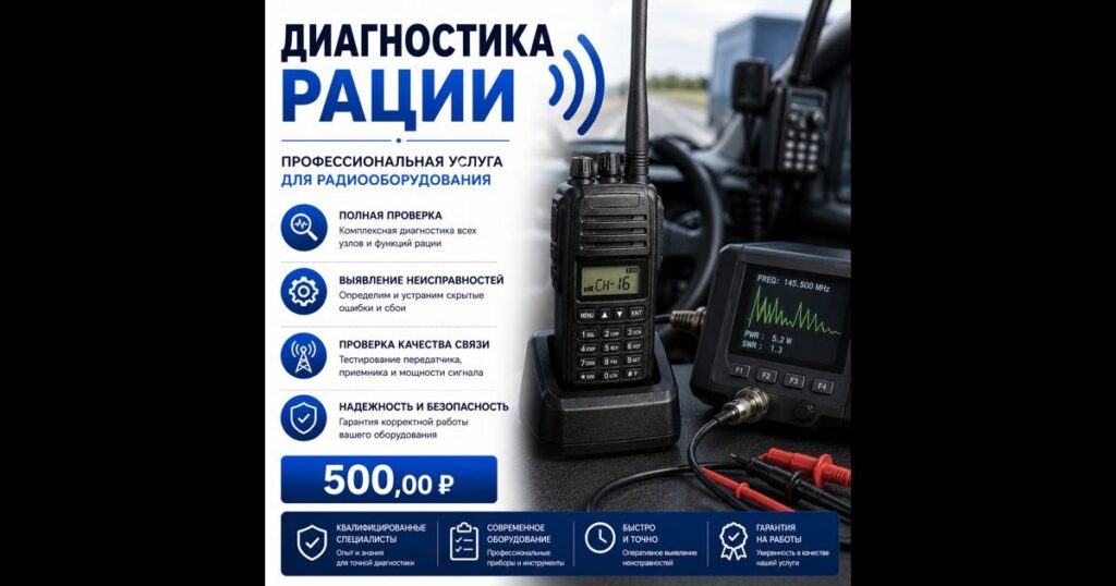 Диагностика рации