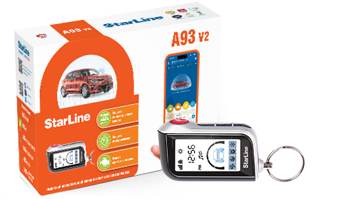 Автосигнализация StarLine A93 v2 2CAN+2LIN