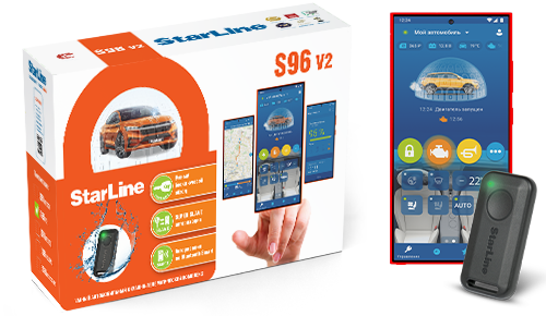 Автосигнализация StarLine S96 BT GSM 2CAN+2LIN